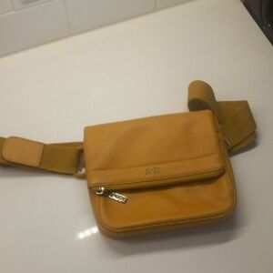 Maxx New York Mustard Crossbody Bag|fanny Pack